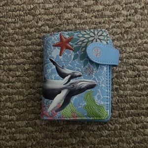 Shag wear Canada  Blue Ocean-Themed Wallet